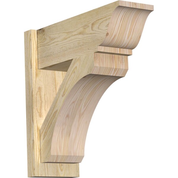 Ekena Millwork Legacy Traditional Rough Sawn Outlooker, Douglas Fir, 8"W x 22"D x 22"H OUT08X22X22LEC01RDF - main